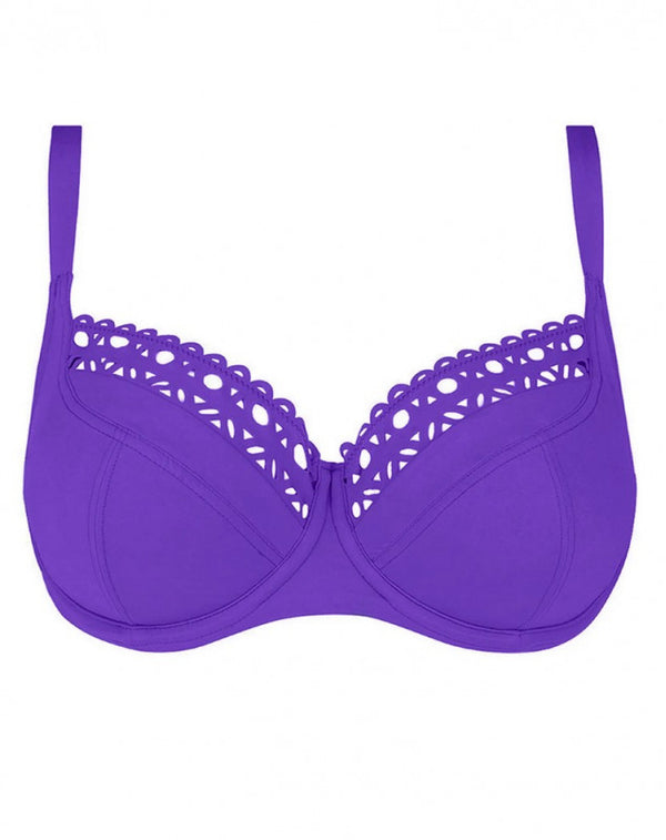 Ajourage Couture Balconet Bikini Top in Iris