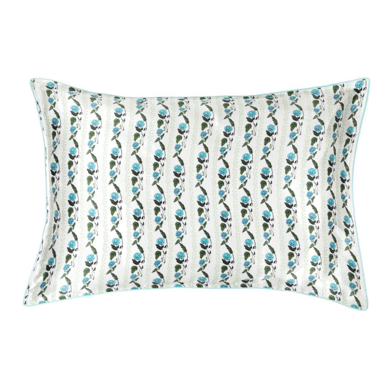 Rosewood Stripe Silk Pillow Case