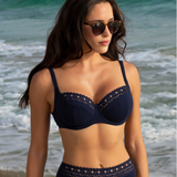 Ajourage Couture Balconet Bikini Top in Marina