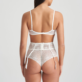 Jane Suspender Belt in Natural