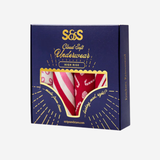 Candy Cane Wishes High Rise Knicker Box