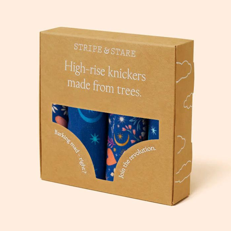 Winter Floral High Rise Knicker Box