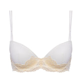 Eden Rock Plunge Padded Bra in Vintage Natural
