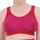 Extreme Control Sports Bra in Candy Red