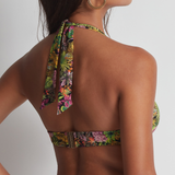 Exotic Fever Moulded Plunge Bikini Top