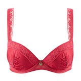 Parenthese Tropicale Moulded Plunge Bra in Joy