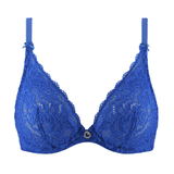 Rosessence Comfort Plunging Triangle Bra in Magic Blue