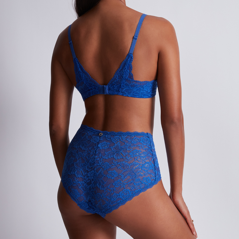 Rosessence High Waist Brief in Magic Blue