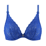 Rosessence Plunging Triangle Bra in Magic Blue