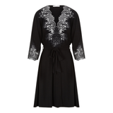 Jessica Modal Robe in Black