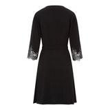 Jessica Modal Robe in Black