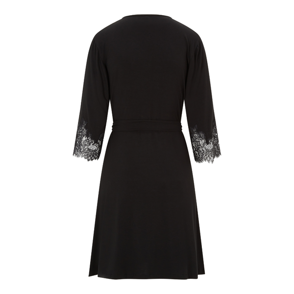 Jessica Modal Robe in Black