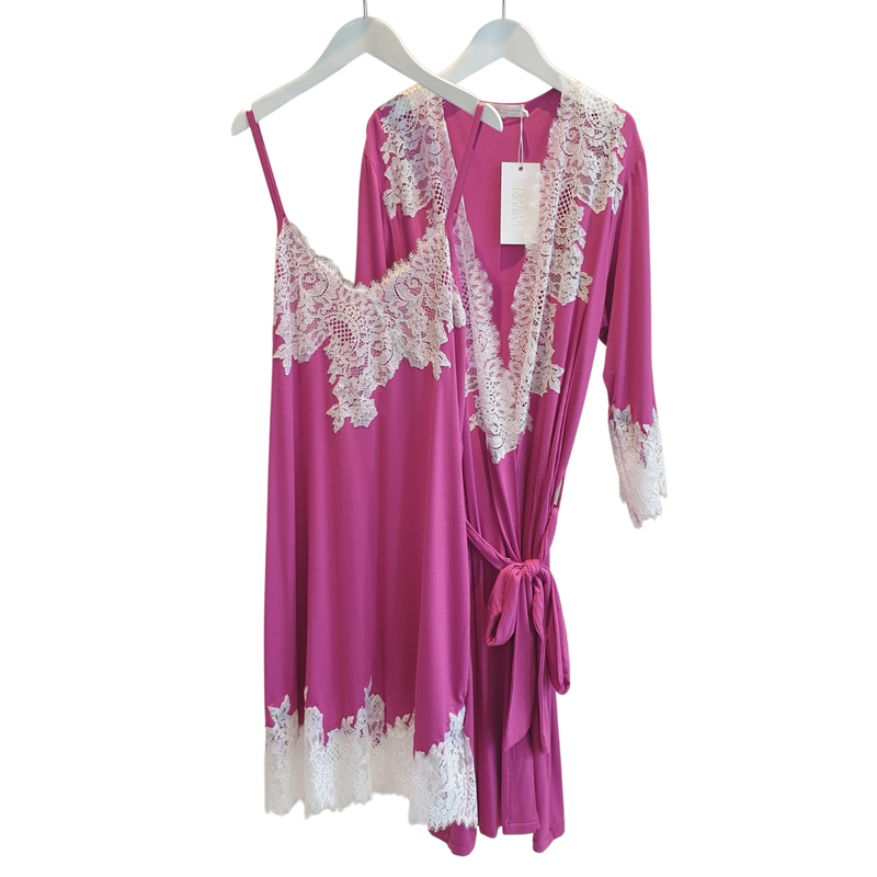 Jessica Modal Robe in French Rose