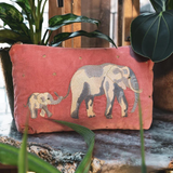 Elephant Conservation Coral Everyday Pouch
