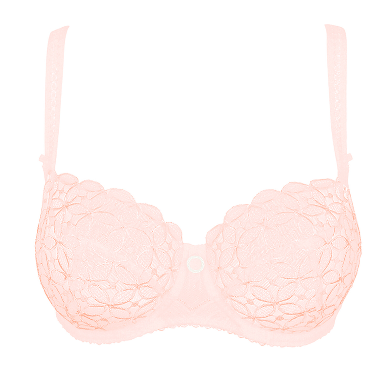 Romy Low Neck Bra in Magnolia