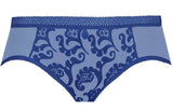 Empreinte, Stella, shorty, boyshorts, french knickers, blue, Caroline Randell.