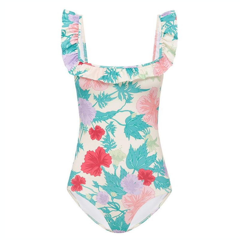 Arcadia Flounce One Piece