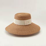 Easton Hat in Nougat/Cream