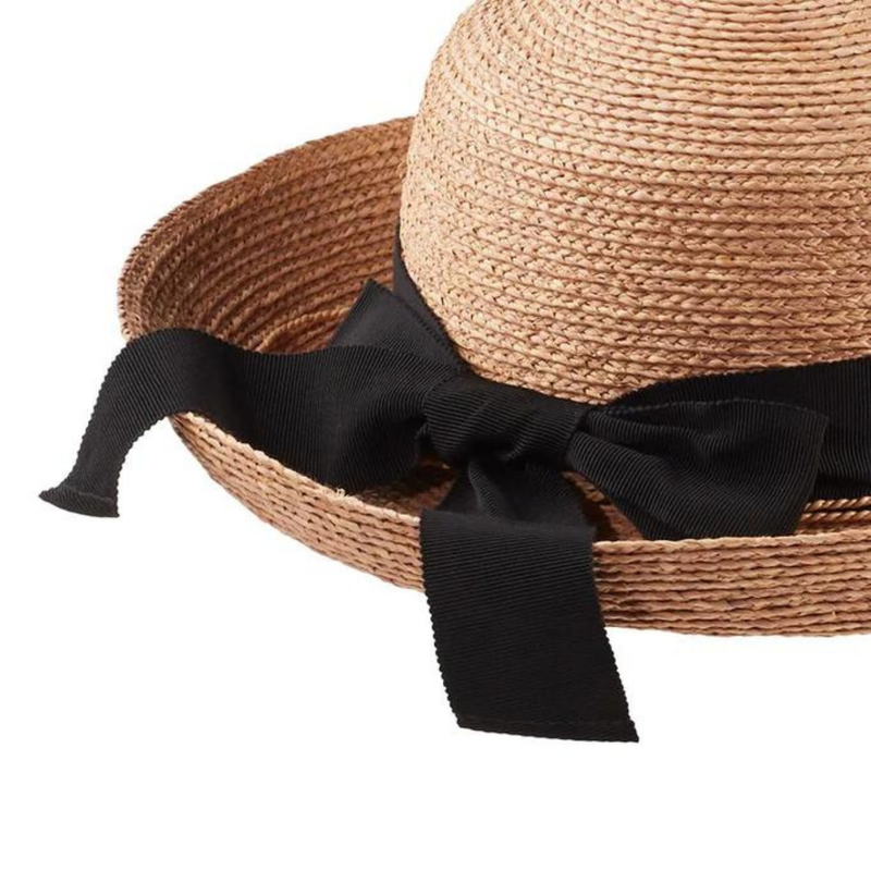 Helen Kaminski Newport Hat in Nougat Midnight Caroline Randell s