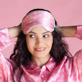 Lucy's Blushing Stars Silk Eye Mask
