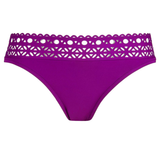 Ajourage Couture Triangle Bikini in Violet