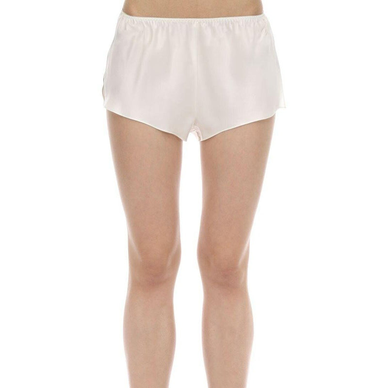 Luna di Seta, Shorty, culotte, nightwear, silk, sahara, nude, beige, ivory, black, silk shorty, Caroline Randell