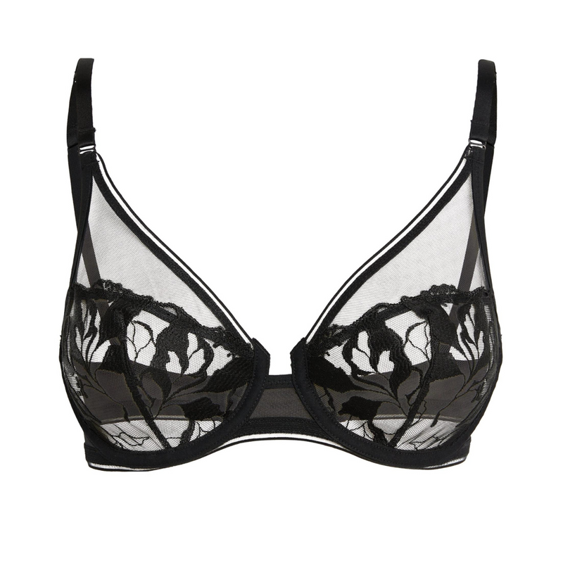 Sin Full Cup Bra in Black