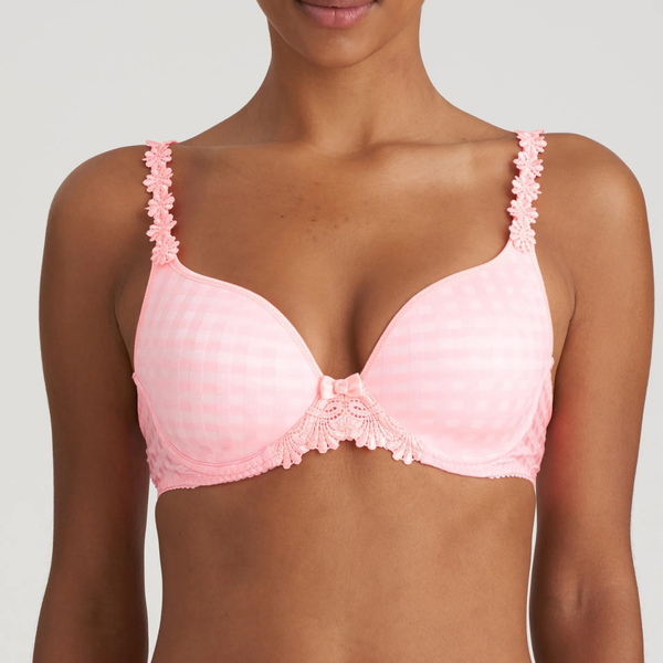 Avero Multiway Smooth Heart Shape Bra in Pink Parfait