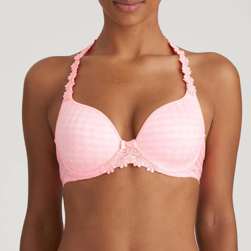 Avero Multiway Smooth Heart Shape Bra in Pink Parfait