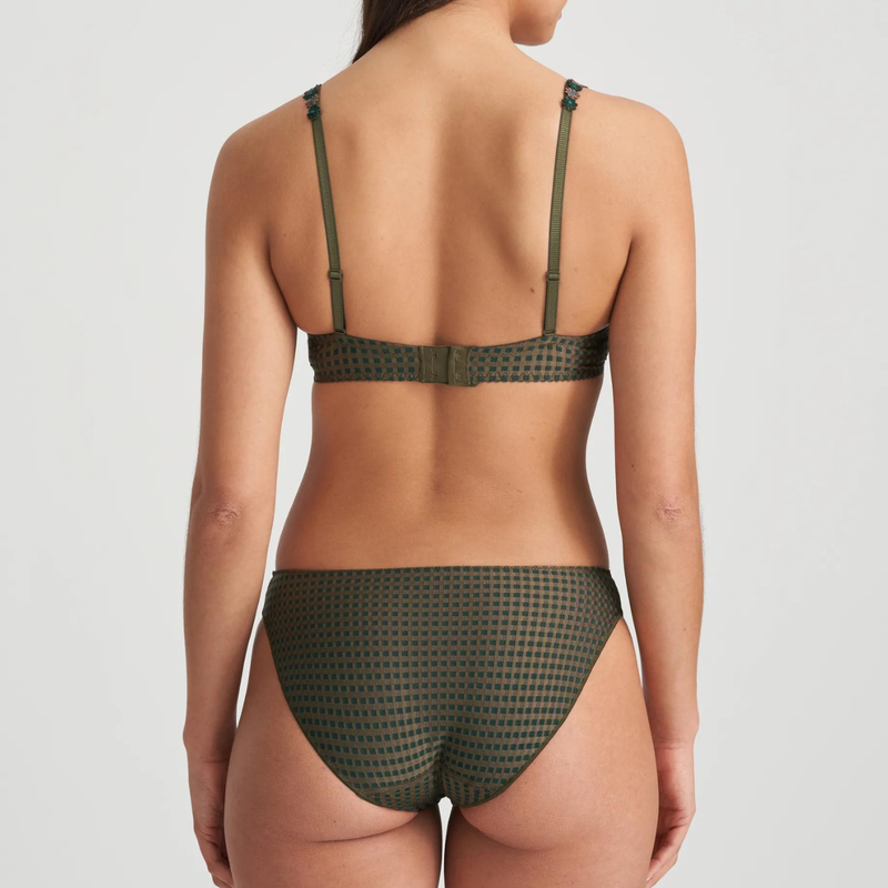 Avero Tiny Heart Shape Padded Bra in Jade