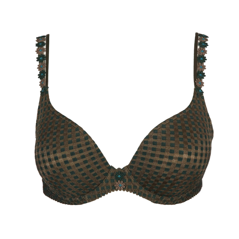 Avero Tiny Heart Shape Padded Bra in Jade