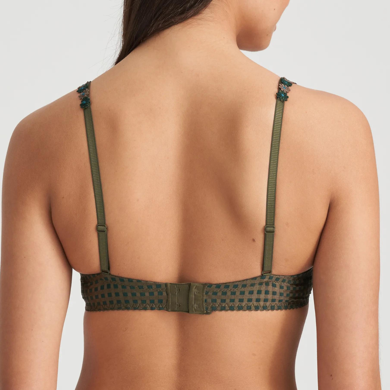 Avero Tiny Heart Shape Padded Bra in Jade