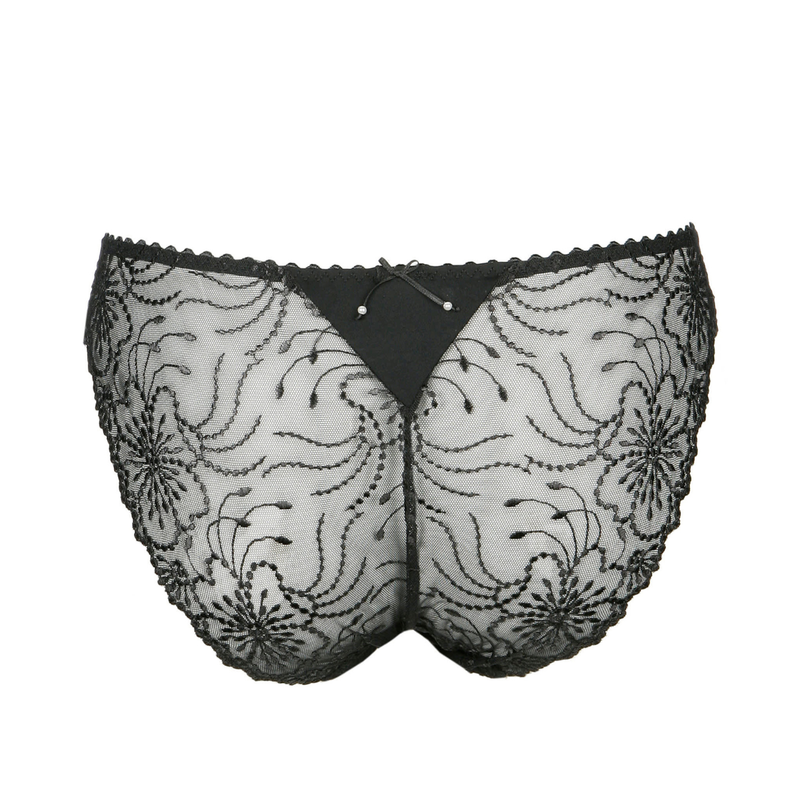 Jane Italian Brief in Black