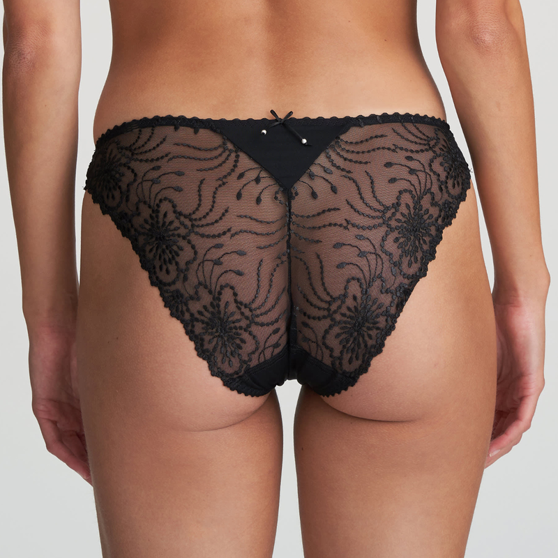 Jane Italian Brief in Black