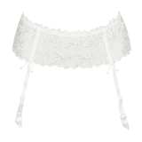 Jane Suspender Belt in Natural