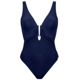Honesty Underwired Non Padded Swimsuit in Navy
