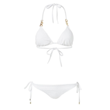 Gorda White Mazy Bikini
