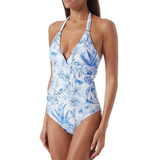 Rimini Blue Tropical Swimsuit