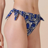 Diva Bas Tie Bikini Brief in Ocean Print