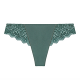 Caresse Tanga in Boreal Green