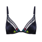 Elsa Underwired Triangle Bra in Nightfall