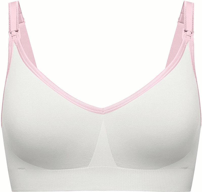 Bravado Rhythm Body Silk Seamless Nursing Bra - Whitegrey