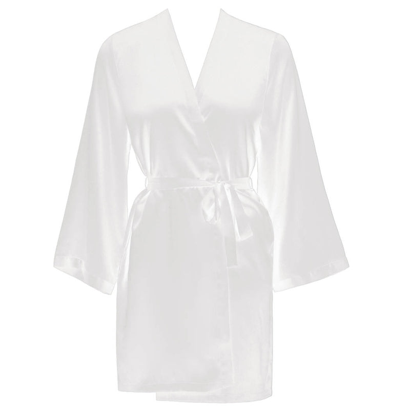 Oceanna Silk Robe in Natural