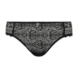 Empreinte Cassiopee Brief in Black with Lace