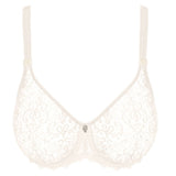 Empreinte Cassiopee T-Shirt Bra with Silk White Lace Design