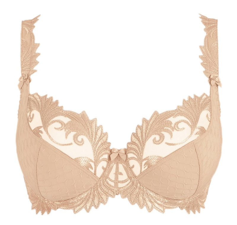 Empreinte Thalia Underwired Low Cut Bra with Jacquard Knit