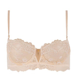 Sublime Half Cup Bra in Beige
