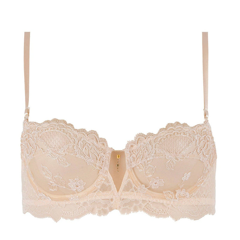 Sublime Half Cup Bra in Beige