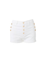 Yanni Shorts in White