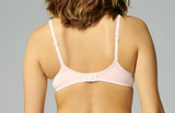 Reve 3D Spacer Plunge Smooth Bra in Sakura Pink